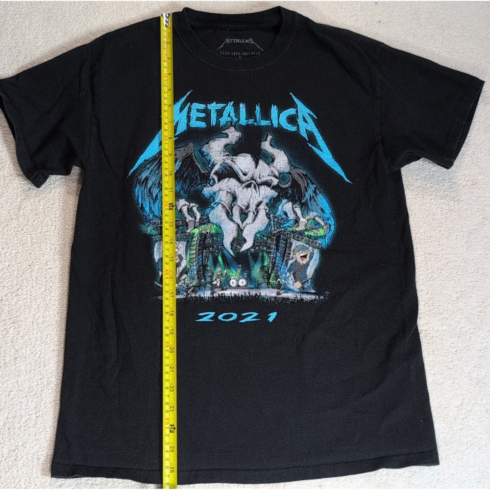 Metallica 2021 Tour Shirt Wherever I May Roam Men's Size M Concert Merch - Picture 2 of 10